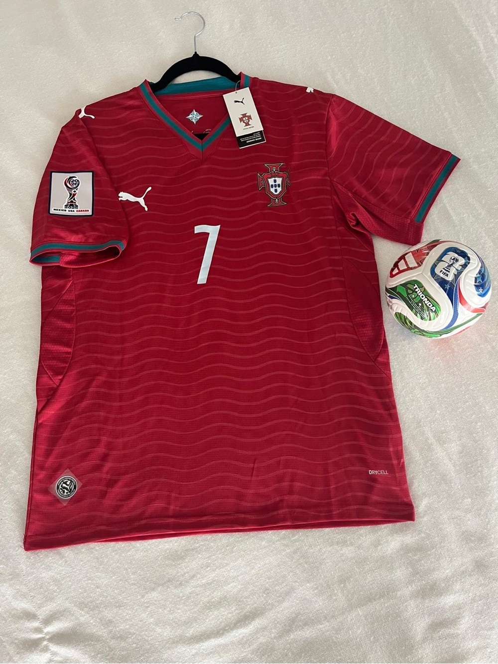 Puma Portugal World Cup Ronaldo Jersey Number 7